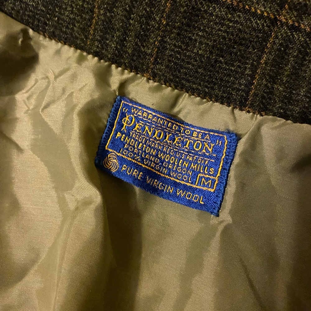 Pendletonton Virgin Wool jacket sz Medium vintage